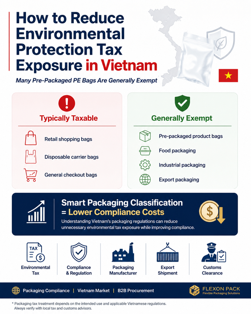Vietnam Environmental Protection Tax for PE Bags