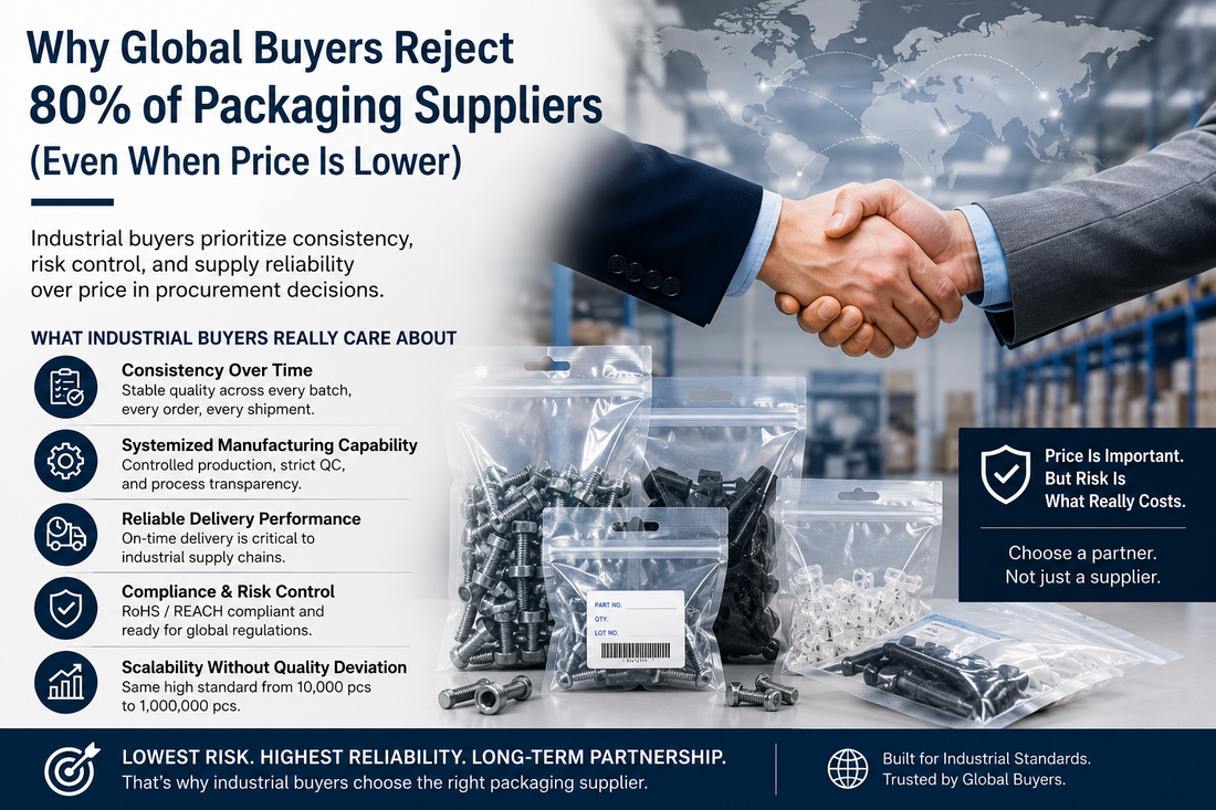 Why Global Buyers Reject 80% of Packaging Suppliers (Even When Price Is Lower)