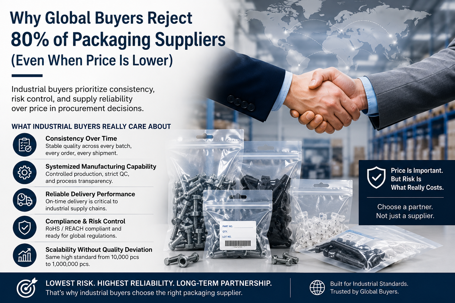 Why Global Buyers Reject 80% of Packaging Suppliers (Even When Price Is Lower)