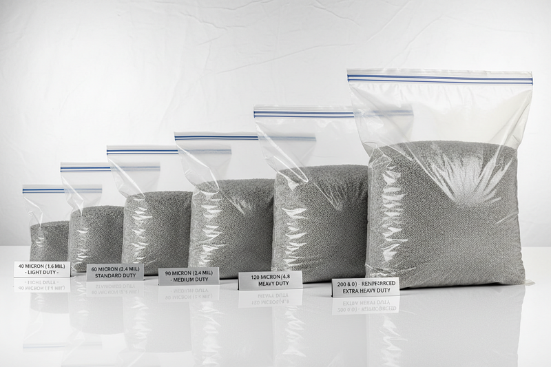 Industrial Zip Bag Thickness Guide