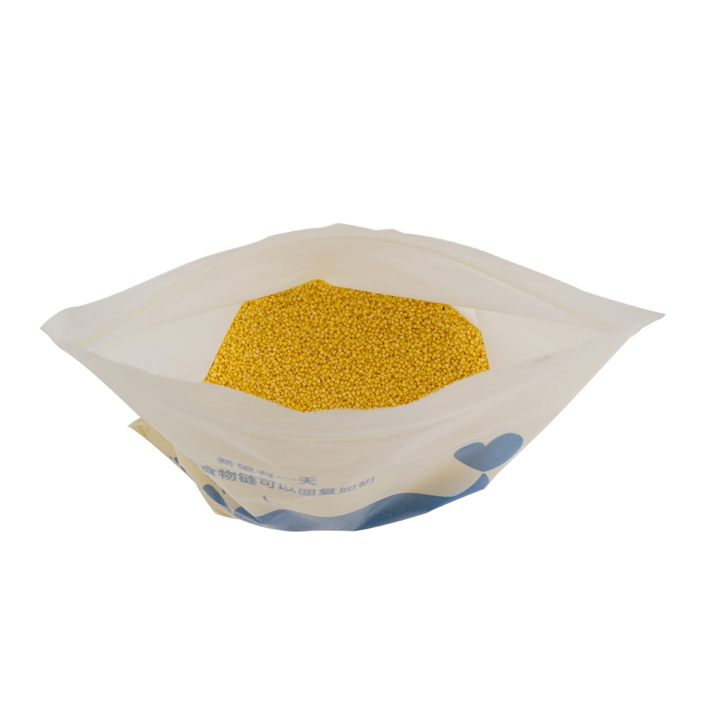 Frosted Biodegradable Ziplock Bag