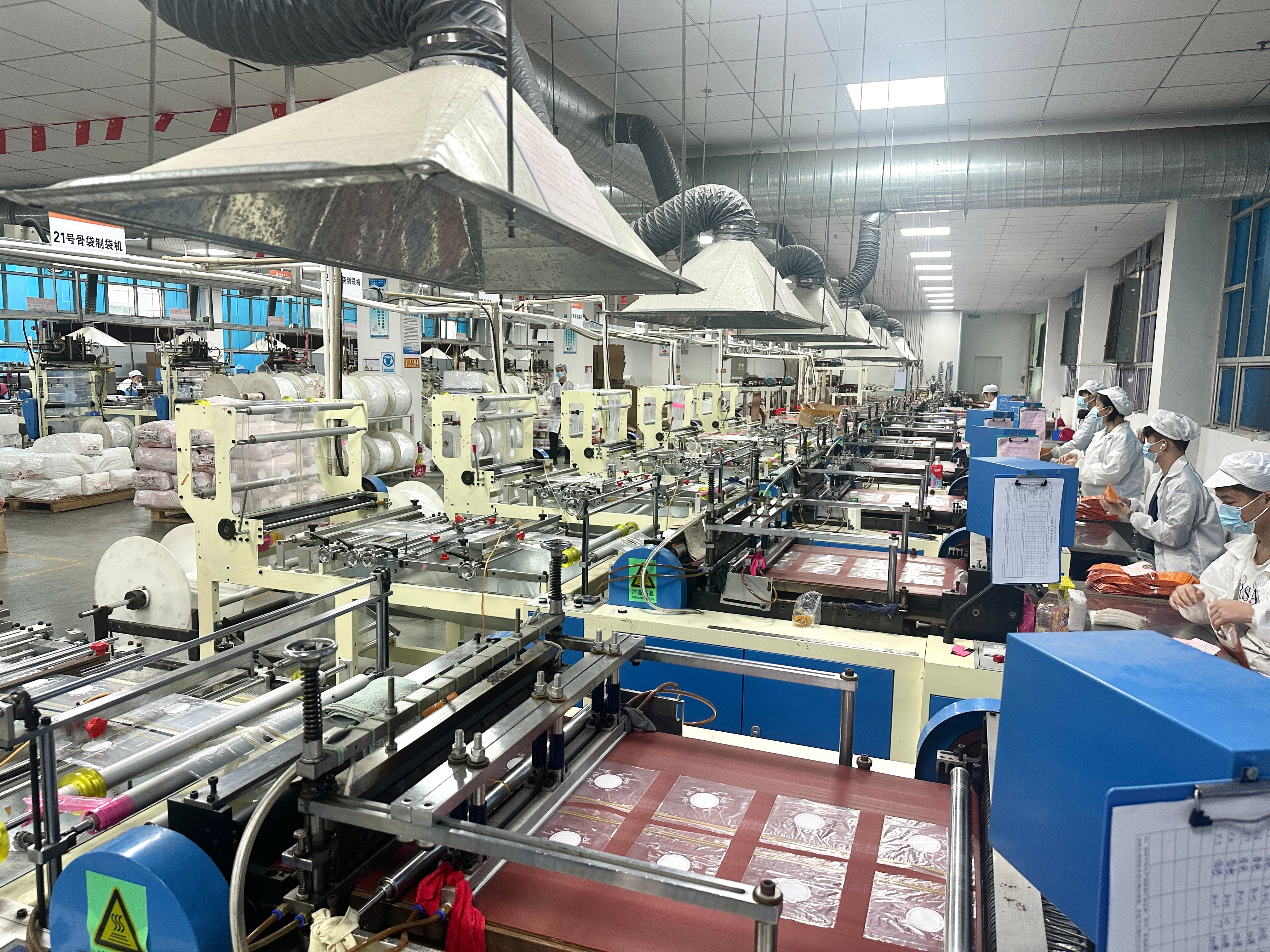 Flexon Pack 40,000 m² PE packaging manufacturing facility in Dongguan, China