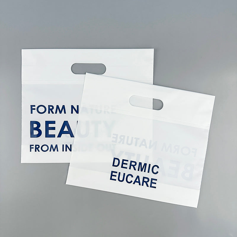 Classic White LDPE Die-cut Handle Bag