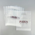 Frosted LDPE PE Flat Open Top Bag