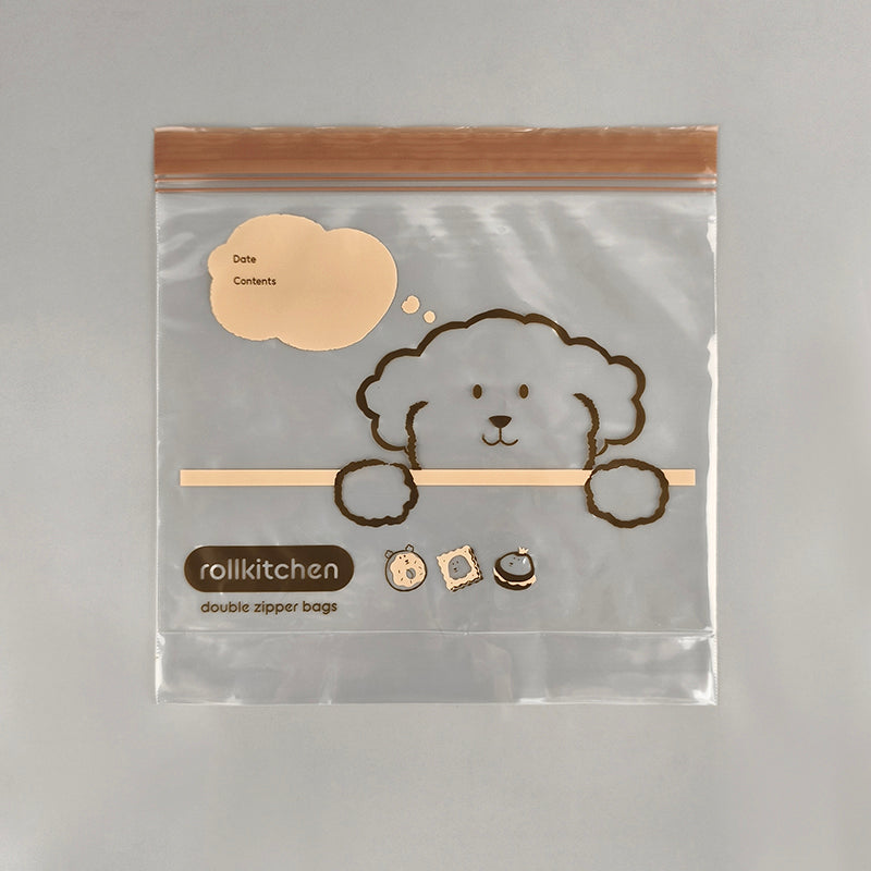 Tiefdruck-transparente Cartoon LDPE PE ZipLock-Beutel