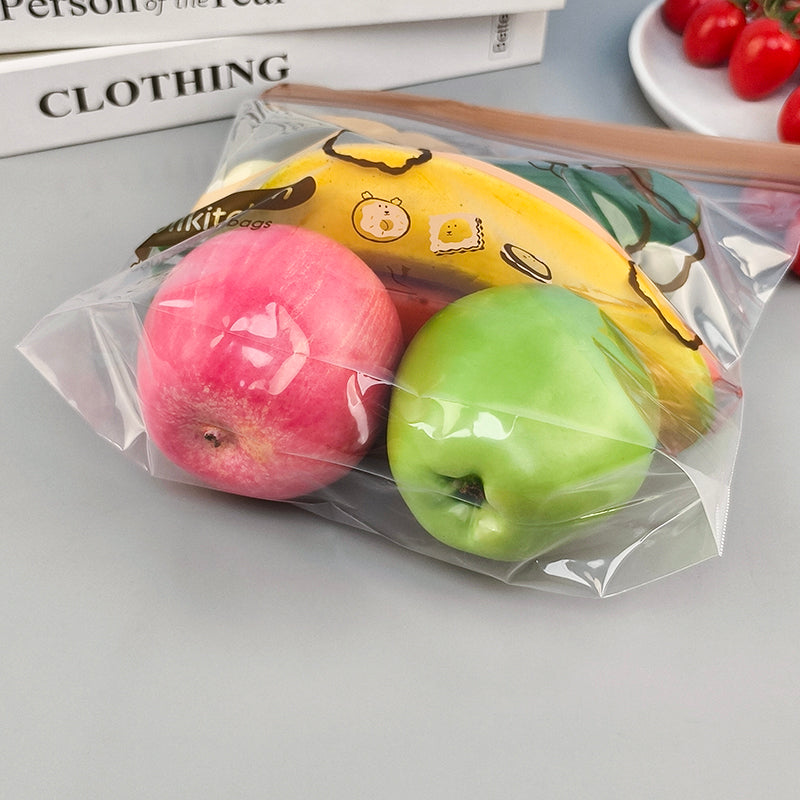Tiefdruck-transparente Cartoon LDPE PE ZipLock-Beutel