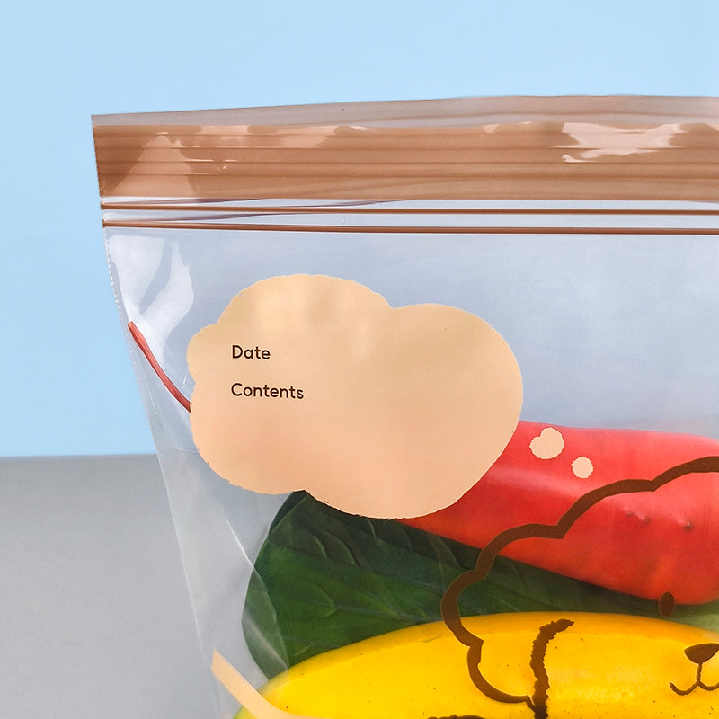 Tiefdruck-transparente Cartoon LDPE PE ZipLock-Beutel