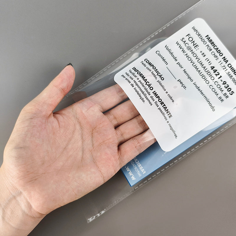 High-Clarity Custom Printed OPP Self-Adhesive Bag