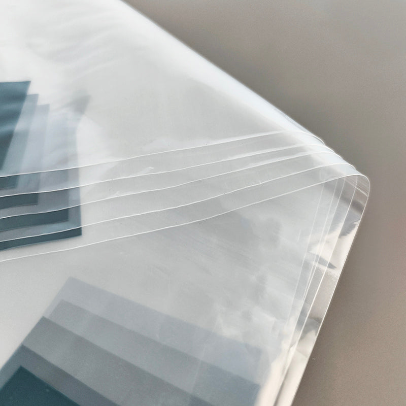 Premium Custom Printed Transparent LDPE Self-Adhesive Apparel Bag