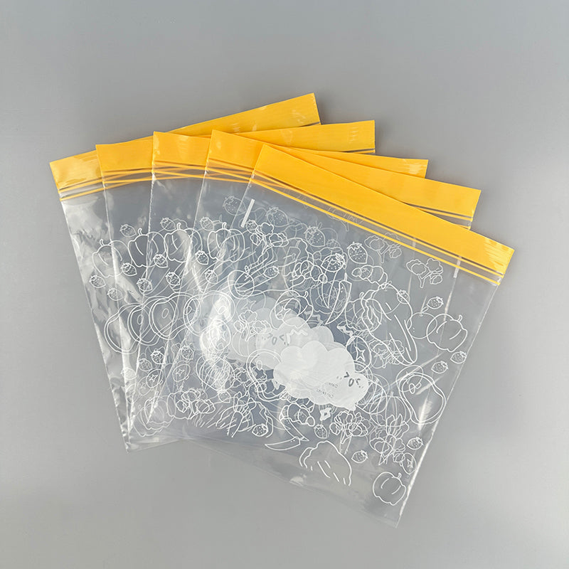Premium LDPE-Frischhalte-Reißverschlussbeutel