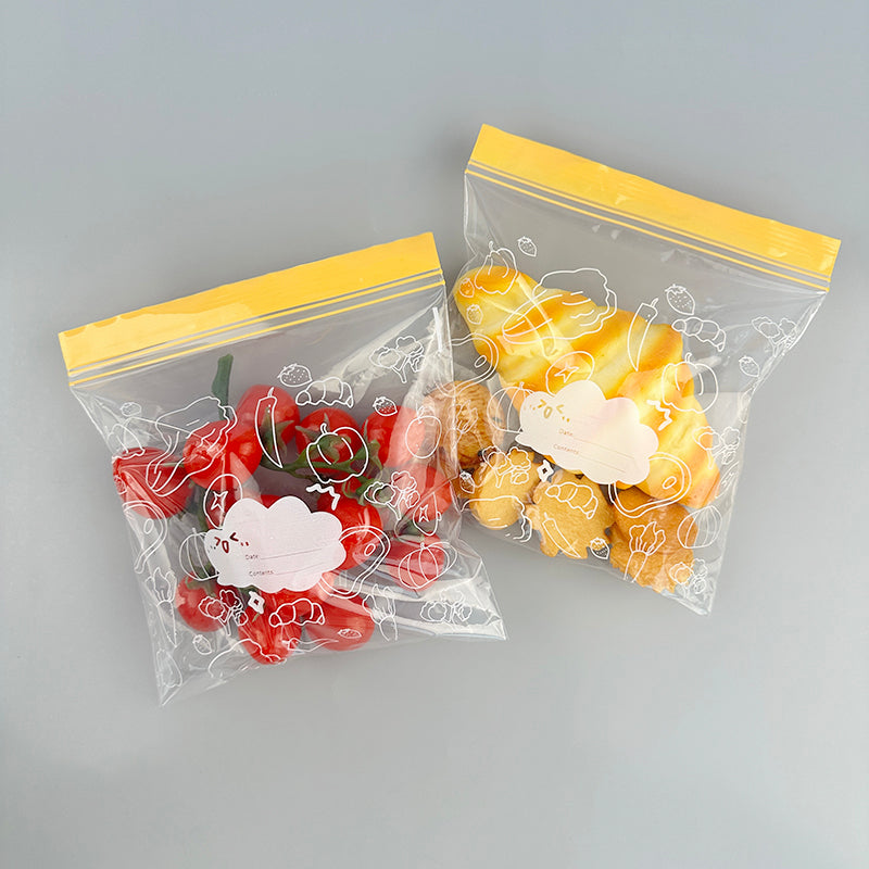 Premium LDPE-Frischhalte-Reißverschlussbeutel