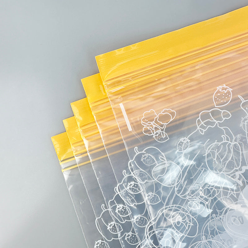 Premium LDPE-Frischhalte-Reißverschlussbeutel