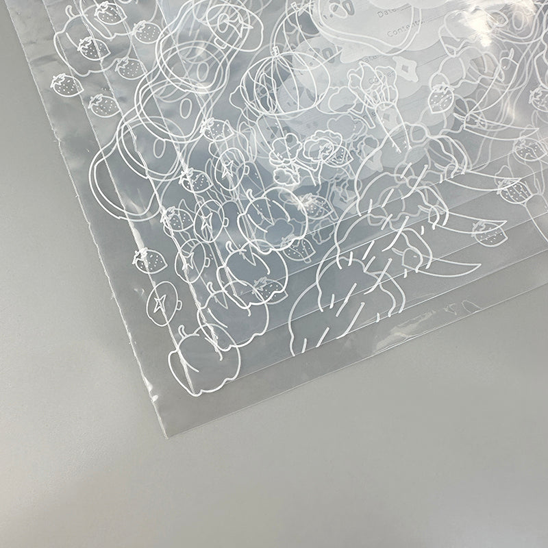 Premium LDPE-Frischhalte-Reißverschlussbeutel