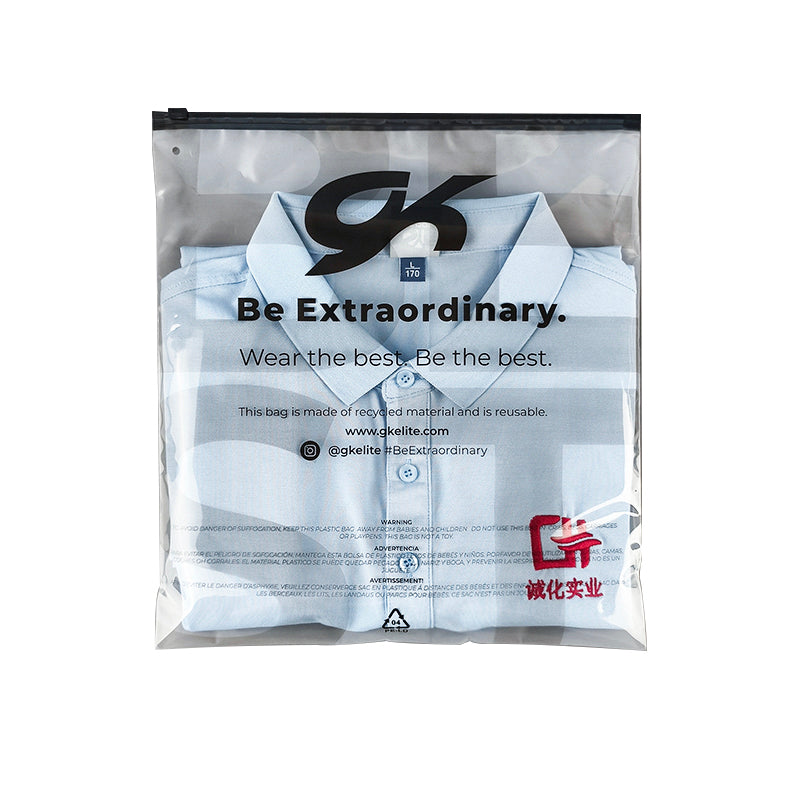 Crystal Clear LDPE Slider Zipper Bag