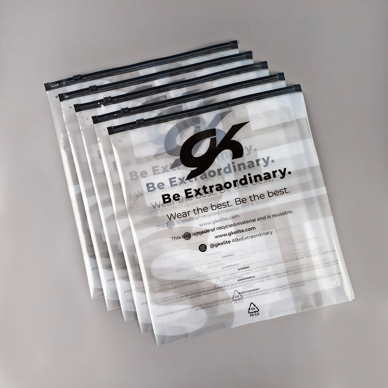 Crystal Clear LDPE Slider Zipper Bag