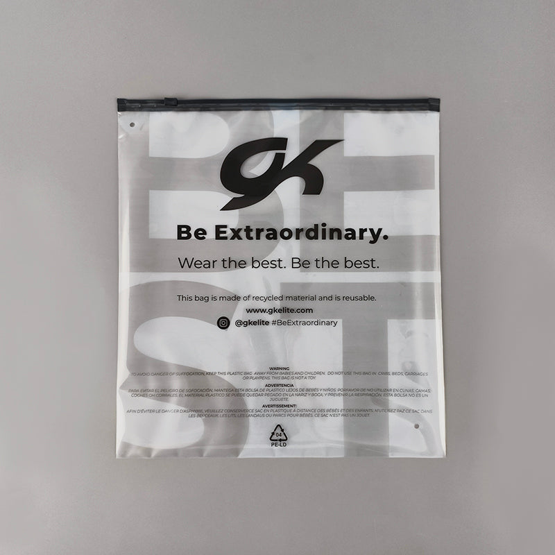 Crystal Clear LDPE Slider Zipper Bag