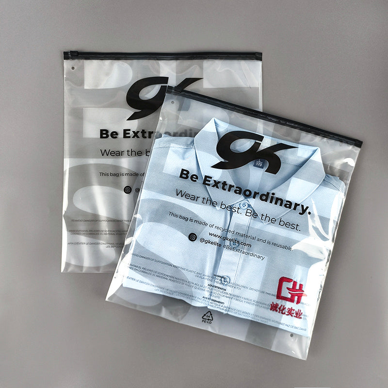 Crystal Clear LDPE Slider Zipper Bag