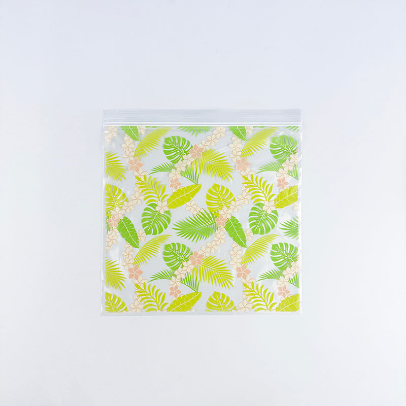 Premium Leaf Pattern Fresh-Keeping Ziplock Bag