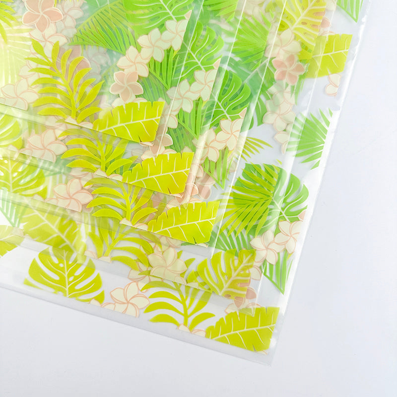 Premium Leaf Pattern Fresh-Keeping Ziplock Bag