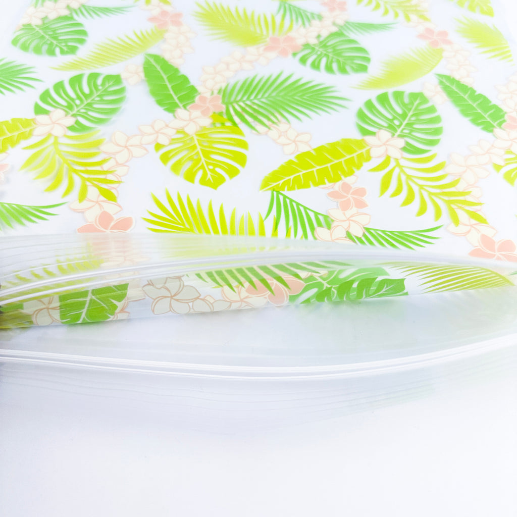 Premium Leaf Pattern Fresh-Keeping Ziplock Bag