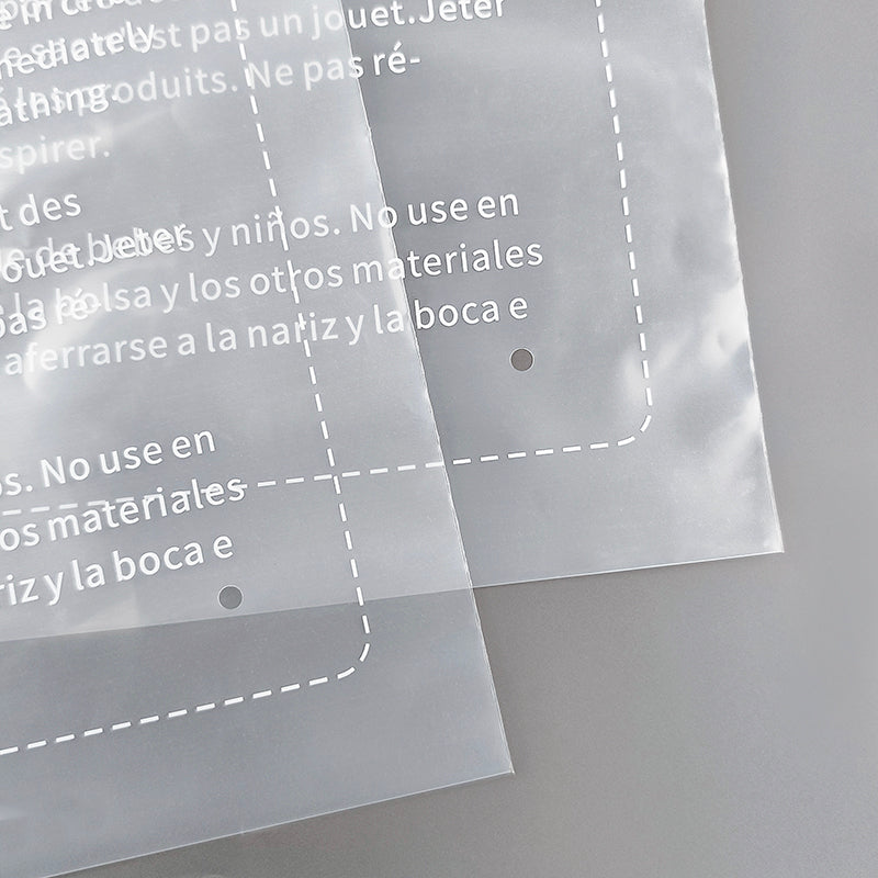 Thickened Transparent LDPE PE ZipLock Bag