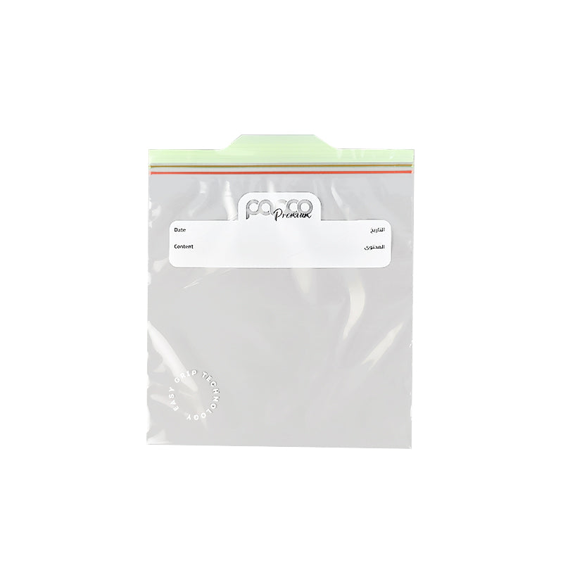 Transparent LDPE PE Double Grip Seal Zip Lock Bag with Color Box Retail