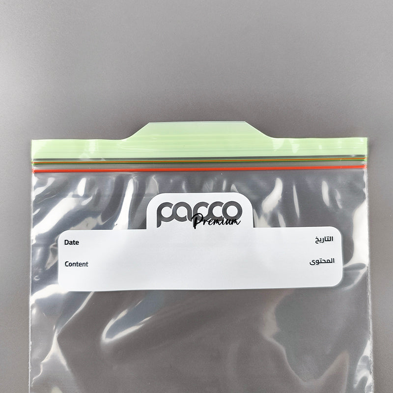 Transparent LDPE PE Double Grip Seal Zip Lock Bag with Color Box Retail