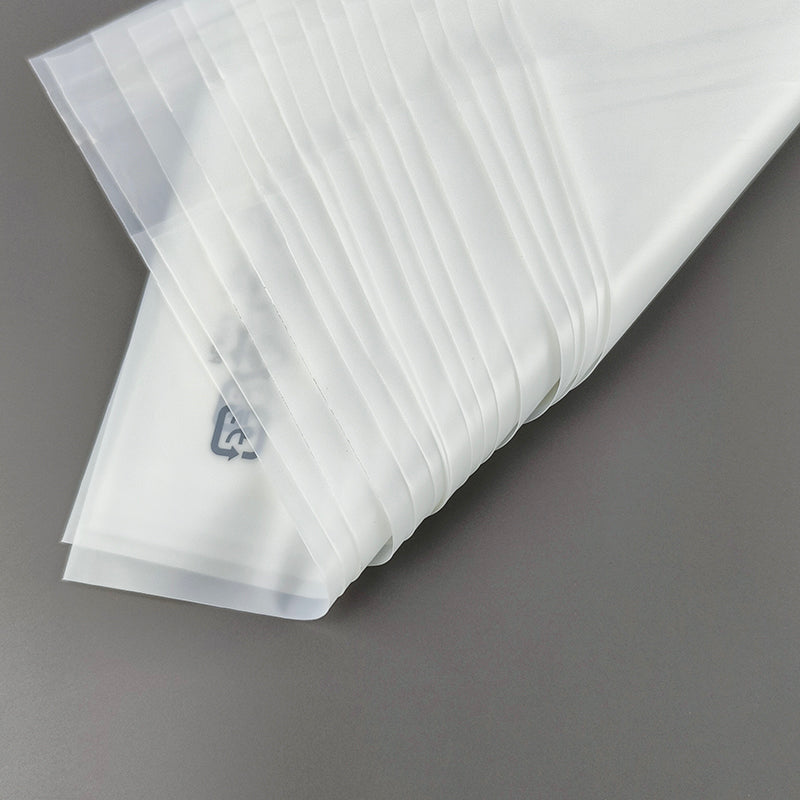 White Frosted Medical Self-Adhesive Bag