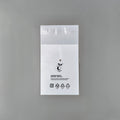White Frosted Medical Self-Adhesive Bag